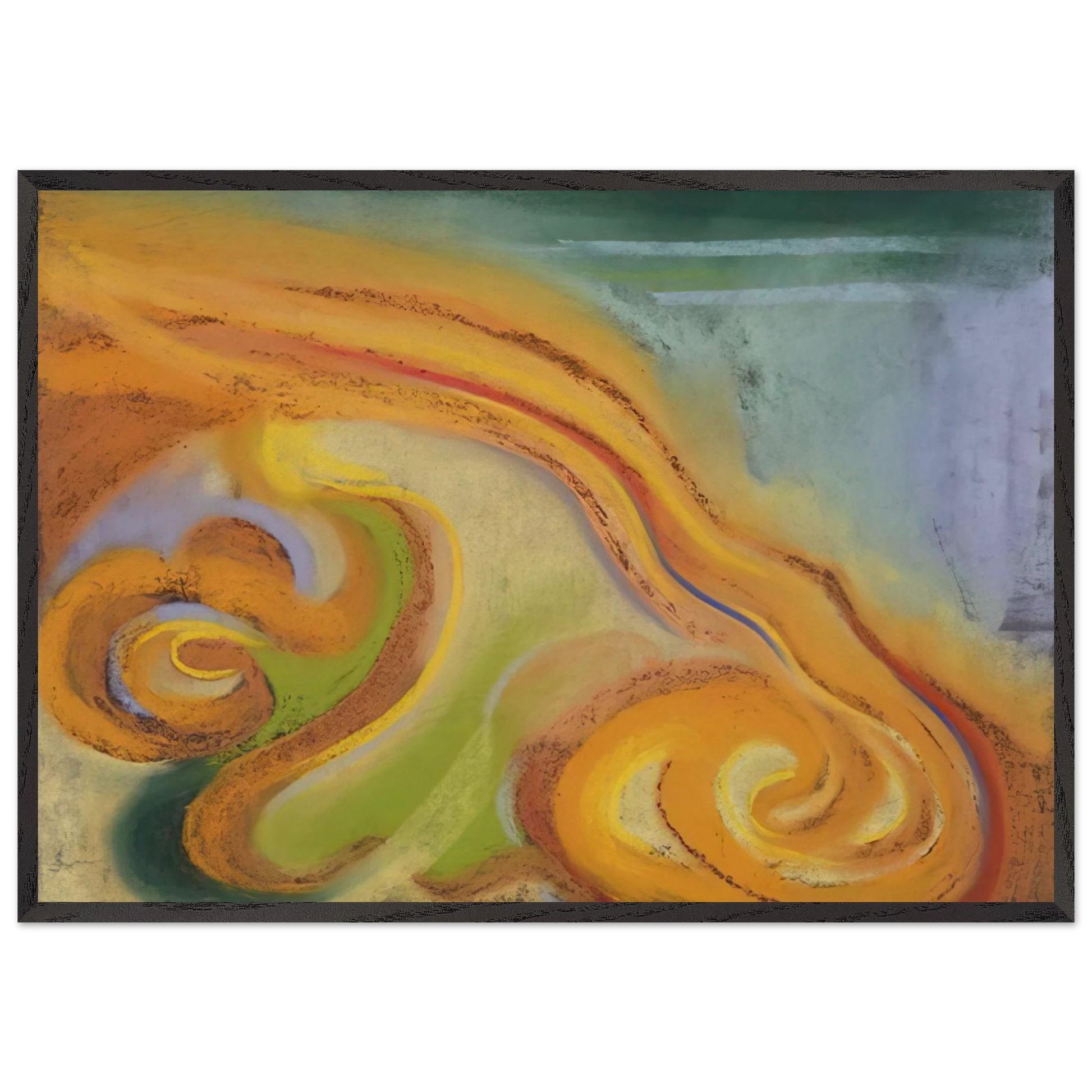 Special No 32 - Georgia OKeeffe Framed Art Print – Black Wooden Frame - Default Title - -Framed Art Print