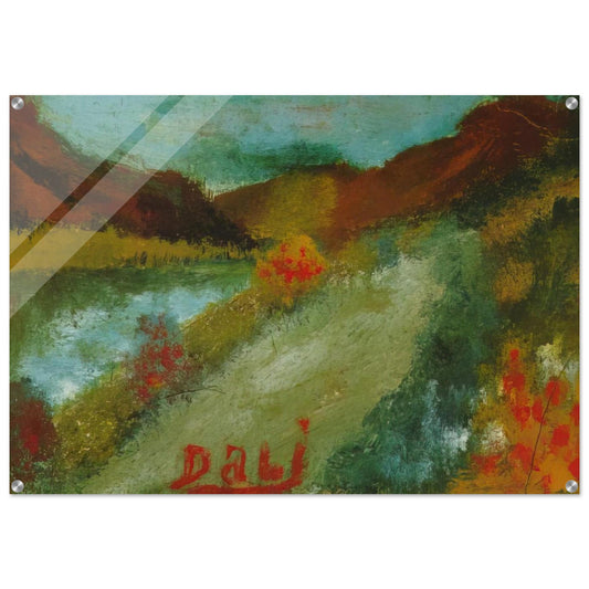 LANDSCAPE 2 - Salvador Dali Acrylic Print - 70x100 cm / 28x40″ inches