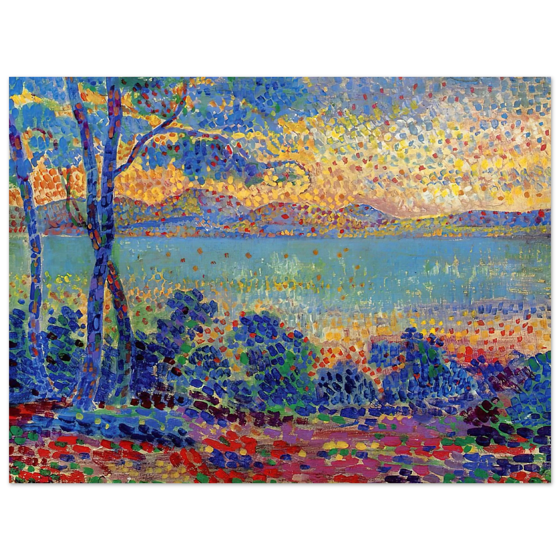 Henri-Edmond Cross - Provence Landscape Fine Art Poster - Default Title