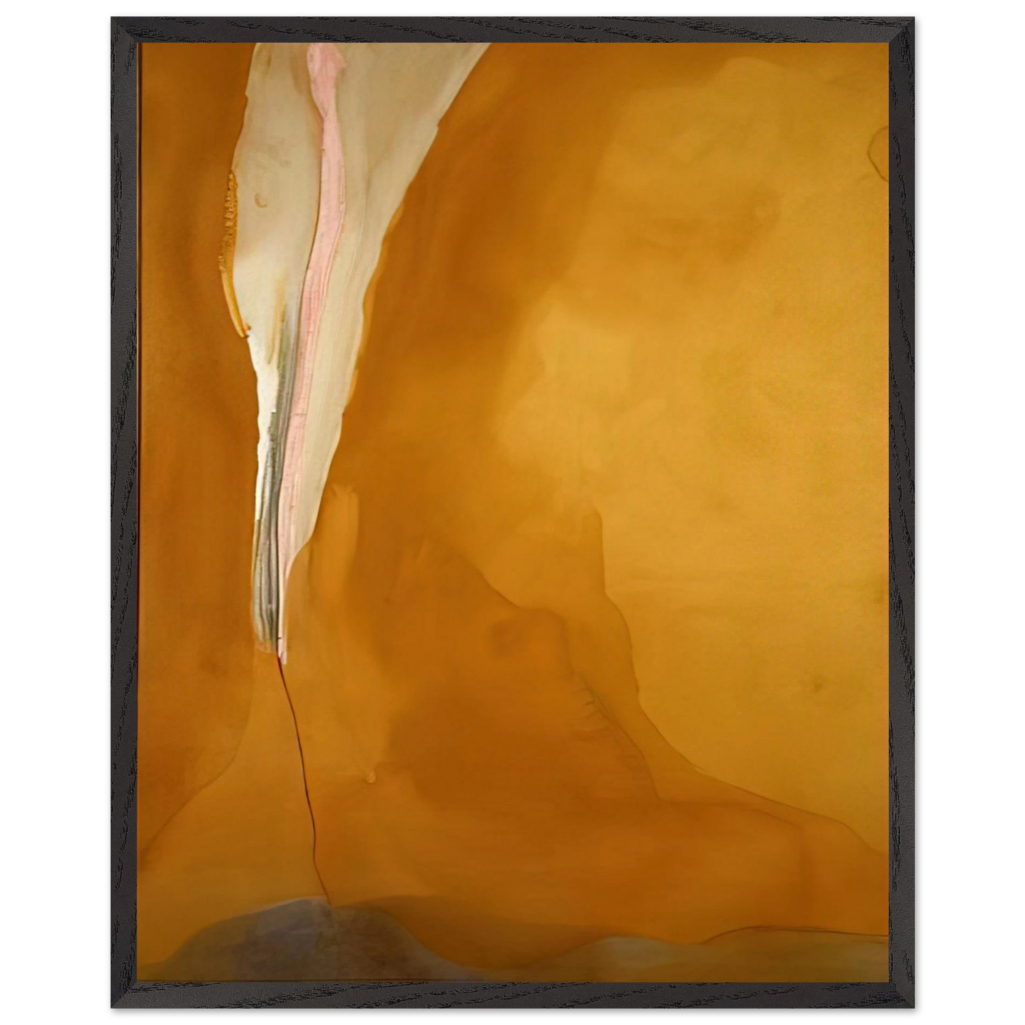 Helen Frankenthaler - Coral Wedge - 1972 Wall art - 15x20 cm / 6x8 inches - Fine Art Poster - -