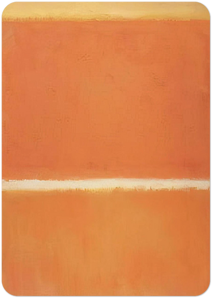 No.11 - 1963 By Mark Rothko Pack of 10 Post Cards | Mark Rothko Post Cards | A6 (10.5 x 14.8 cm) - 4.1 x 5.8 inches