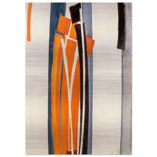 Drawings of curves - Frantisek Kupka Brushed Aluminum Print - 70x100 cm / 28x40 inches | Frantisek Kupka Aluminum Print | Frantisek Kupka Prints