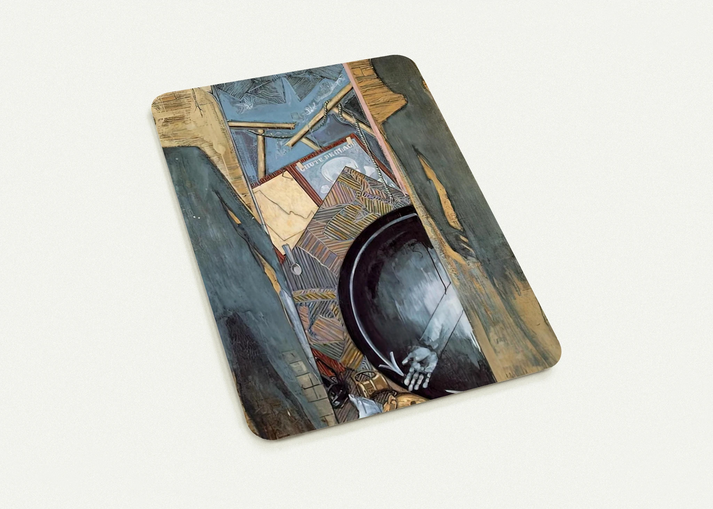 FALL By Jasper Johns Pack of 10 Post Cards | Jasper Johns Post Cards | A6 (10.5 x 14.8 cm) - 4.1 x 5.8 inches