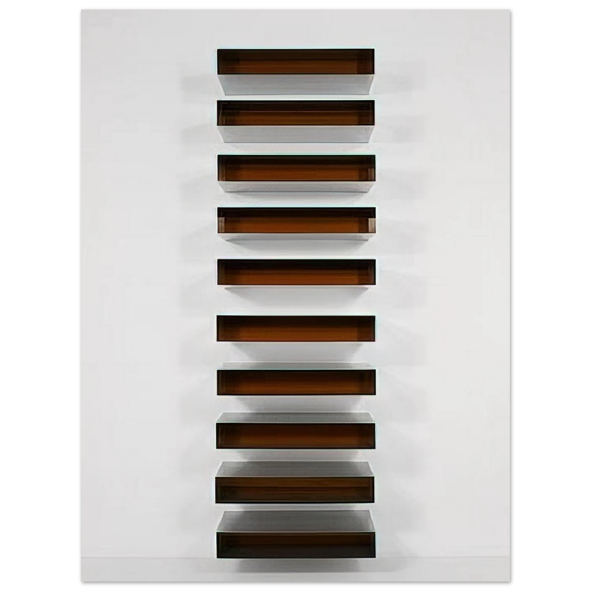 Donald Judd - Untitled - 1973 Fine Art Poster - Default Title