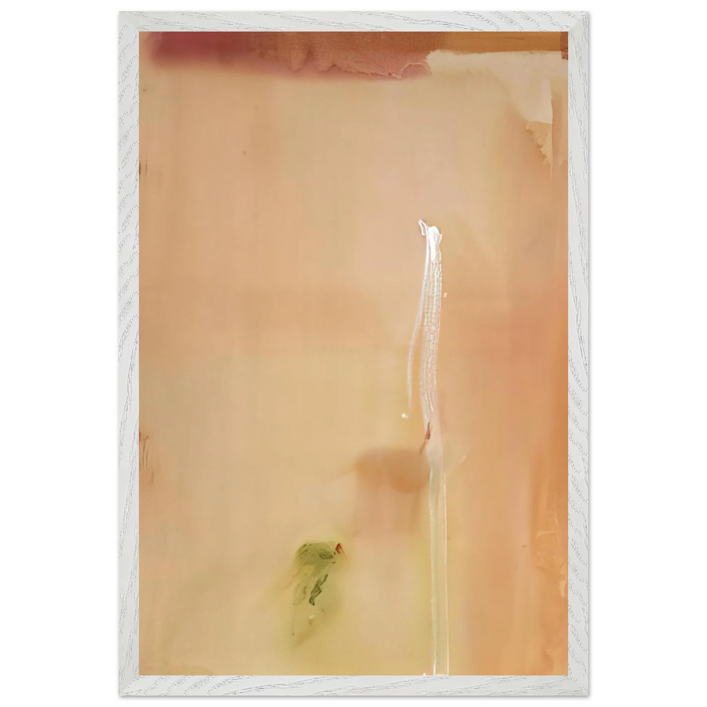 Helen Frankenthaler - Dawn Stroke - 1977 Wall art - 13x18 cm / 5x7 inches - Premium Wooden Framed Poster With Fine Art Paper - Wood frame