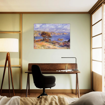 View at guernsey - Pierre-Auguste Renoir Brushed Aluminum Print - 70x100 cm / 28x40 inches | Pierre-Auguste Renoir Aluminum Print | Pierre-Auguste Renoir Prints