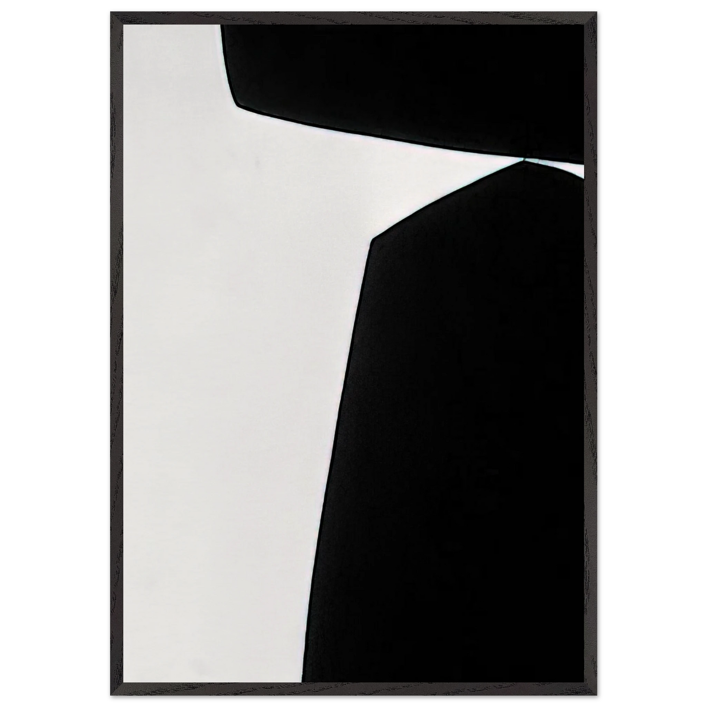 Untitled - 1962 N12 - Lorser Feitelson Framed Art Print – Black Wooden Frame - Default Title - -Framed Art Print