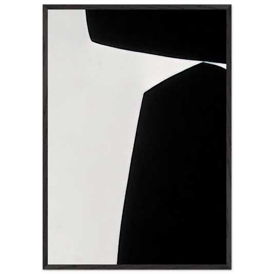 Untitled - 1962 N12 - Lorser Feitelson Framed Art Print – Black Wooden Frame - Default Title - -Framed Art Print