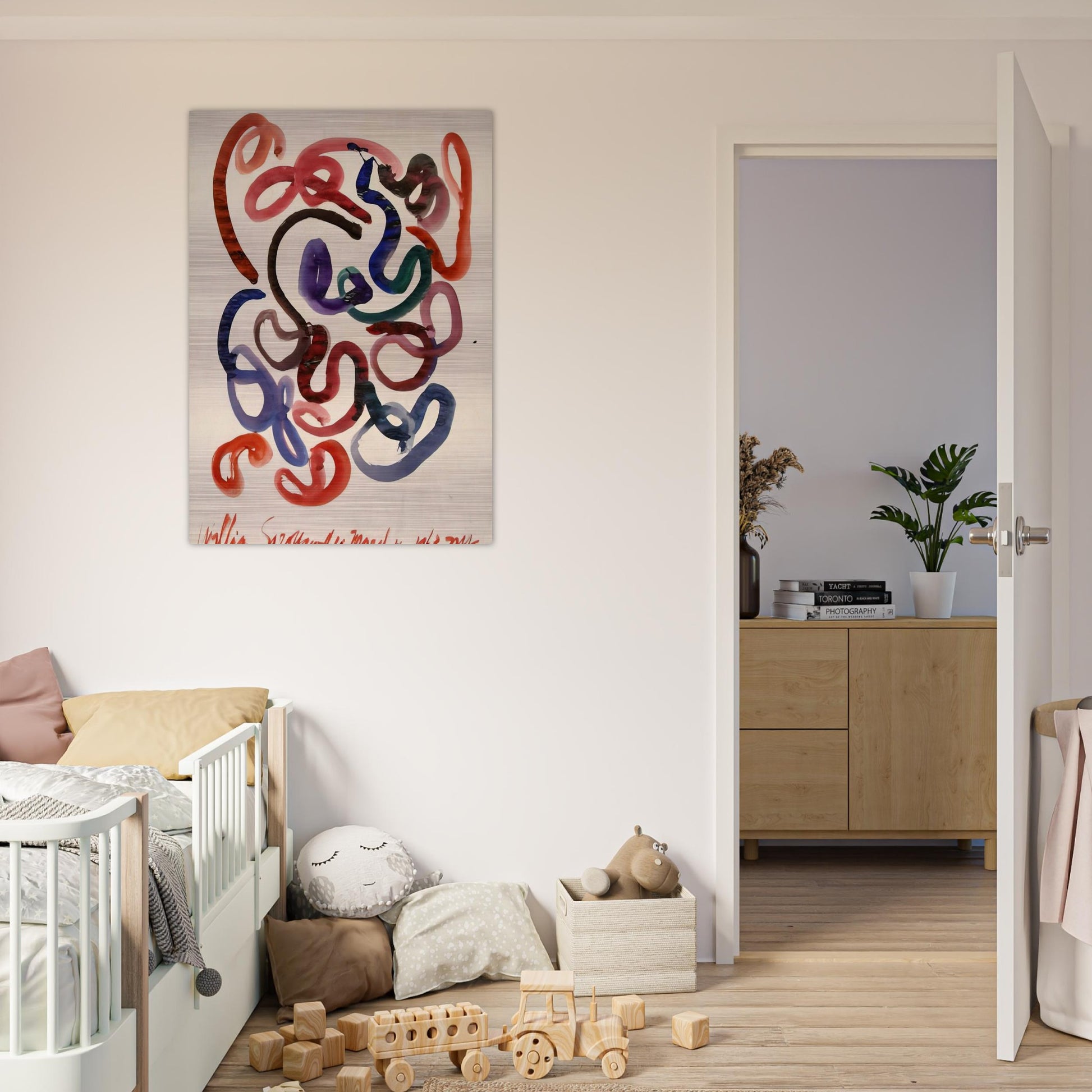 #10 March 10, 1963 NYC - 1963 - William Saroyan Brushed Aluminum Print - 70x100 cm / 28x40 inches | William Saroyan Aluminum Print | William Saroyan Prints