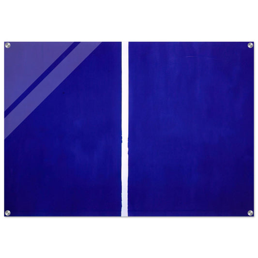 Onement VI - Barnett Newman Acrylic Print - 70x100 cm / 28x40″ inches