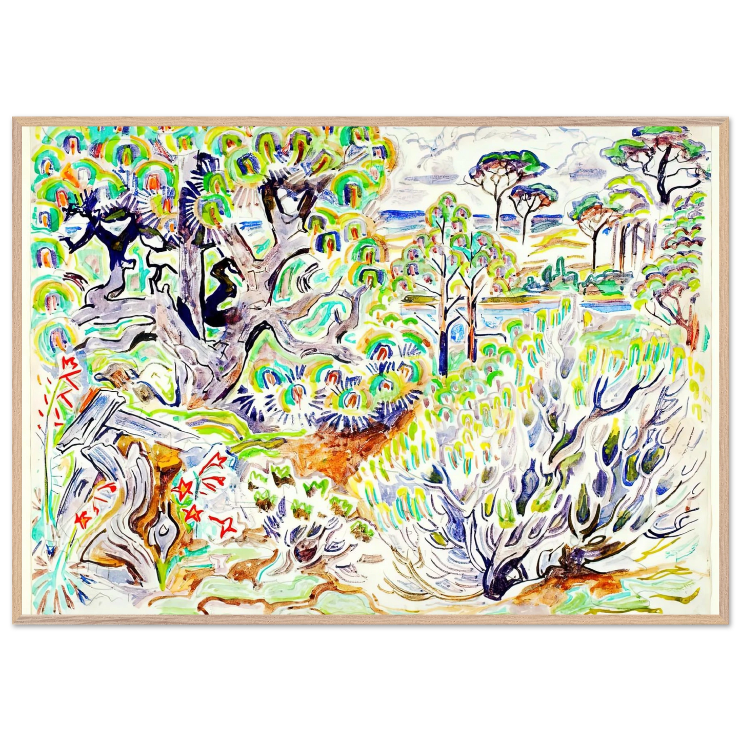 Walter Inglis Anderson - Walter Anderson Wall art - A2 (42 x 59.4  cm) - Fine Art Poster - -