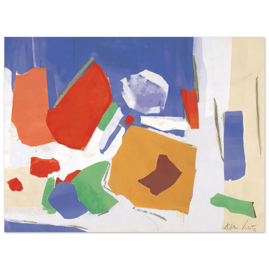 Esteban Vicente - UNTITLED 1988 Fine Art Poster - Default Title