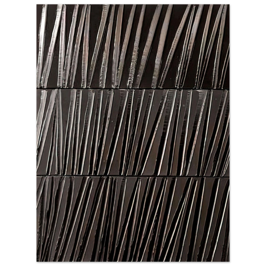 Pierre Soulages - Peinture 244 x 181 cm, 23 novembre 2010 - 2010 Fine Art Poster - Default Title