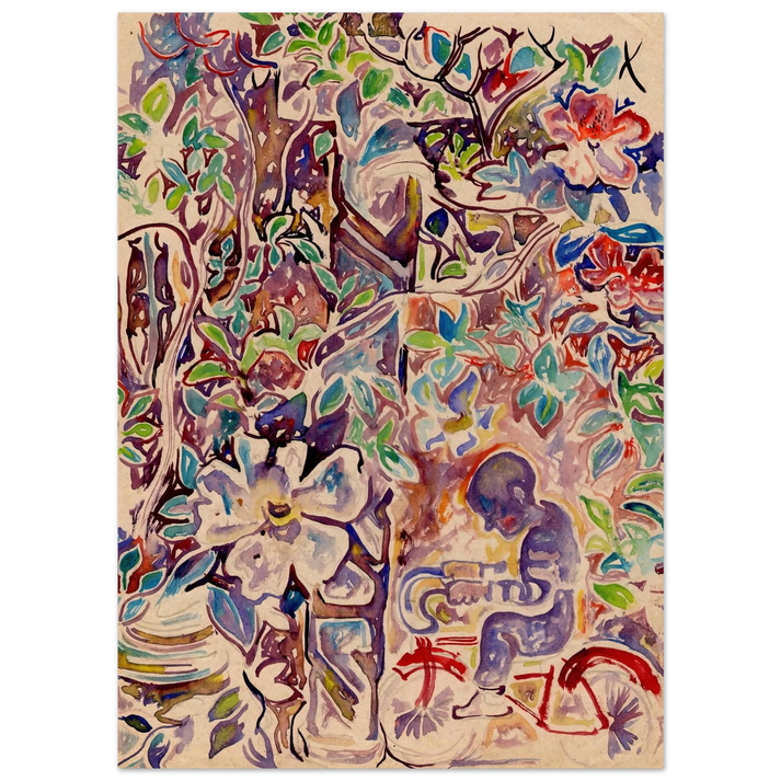 Walter Inglis Anderson - Walter Anderson Wall art - A1 (59.4 x 84.1  cm) - Fine Art Poster-canvas - -