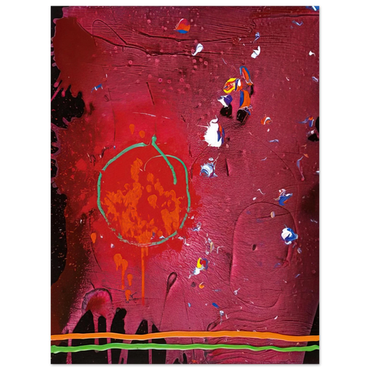 John Hoyland - One Life - 5.11.07 - 2007 Fine Art Poster - Default Title
