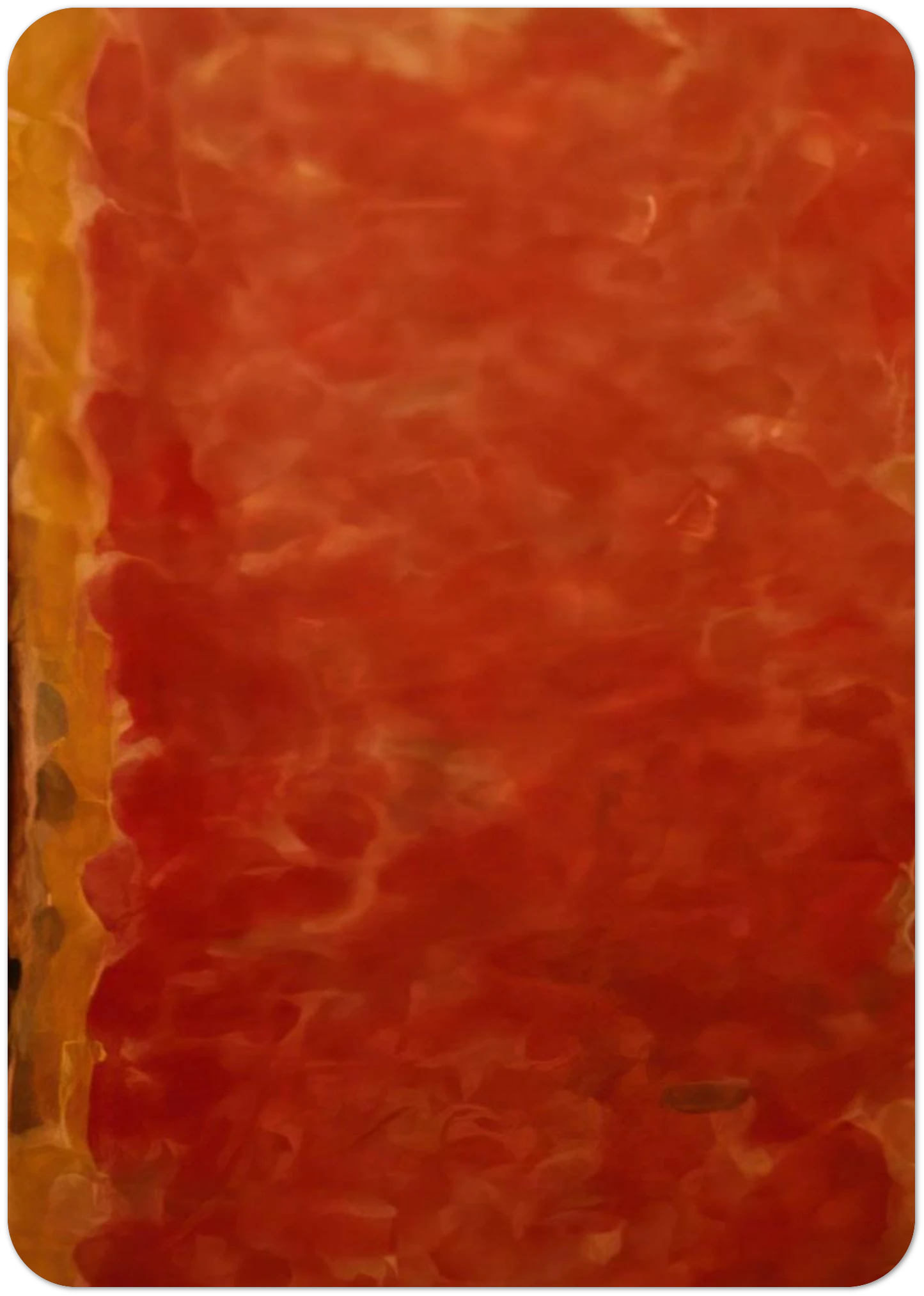 Black and Red By Sam Francis Pack of 10 Post Cards | Sam Francis Post Cards | A6 (10.5 x 14.8 cm) - 4.1 x 5.8 inches