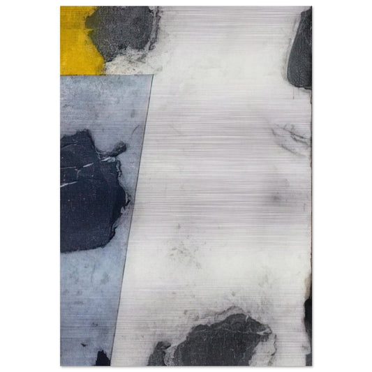 #10 - 2011 - Brice Marden Brushed Aluminum Print - 70x100 cm / 28x40 inches | Brice Marden Aluminum Print | Brice Marden Prints