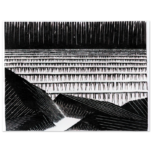 MC Escher - ESCHER (4) Wall Art - 21x29.7 cm / 8x12" - Fine Art Poster - -