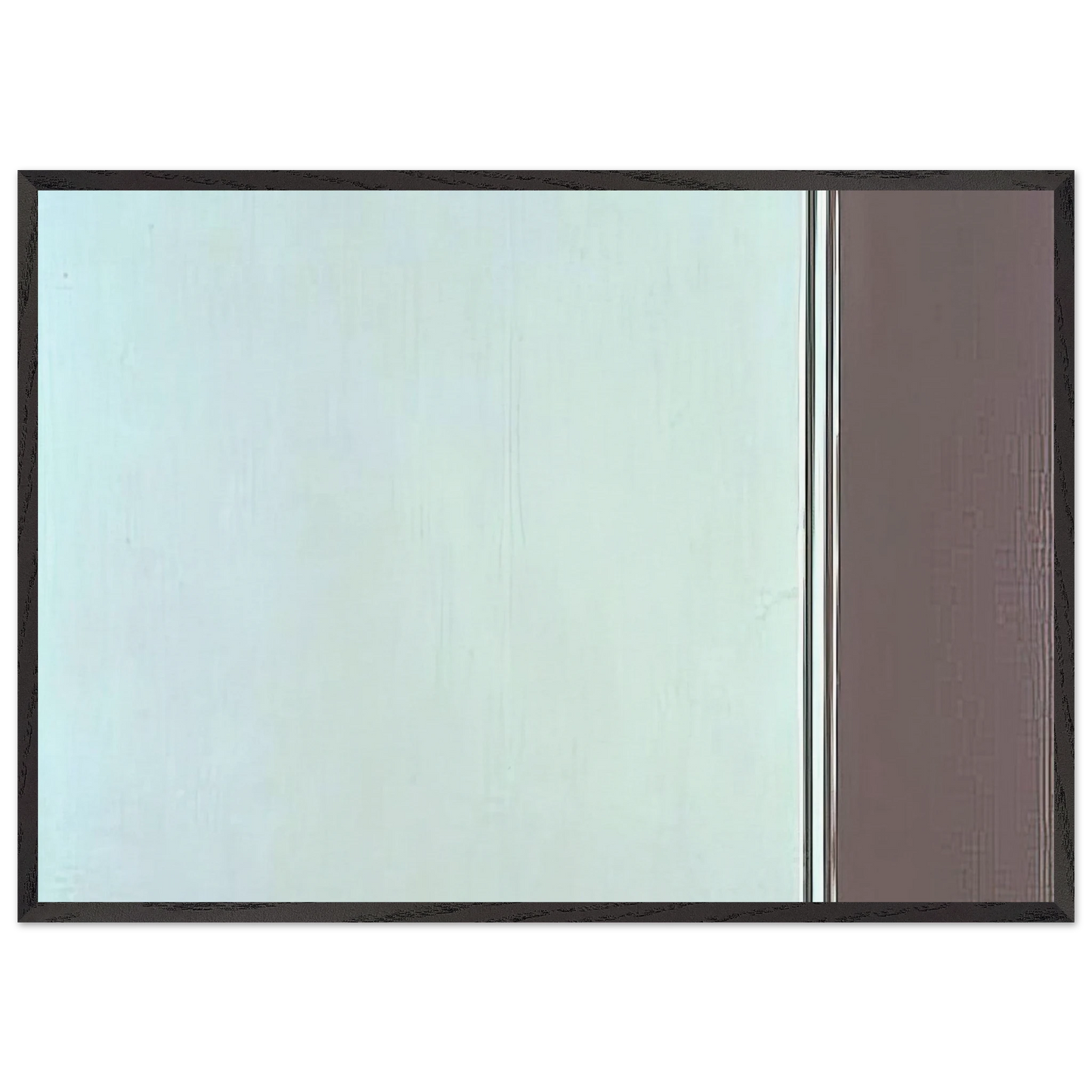 Uriel - Barnett Newman Framed Art Print – Black Wooden Frame - Default Title - -Framed Art Print