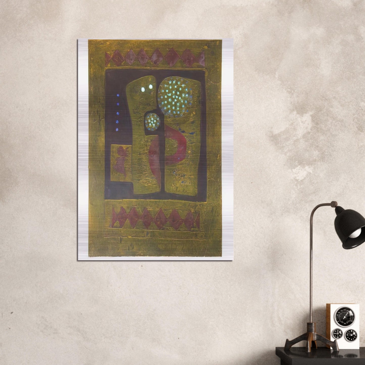 Pierrot and His Son - 1970 - Hiroyuki Tajima Brushed Aluminum Print - 70x100 cm / 28x40 inches | Hiroyuki Tajima Aluminum Print | Hiroyuki Tajima Prints