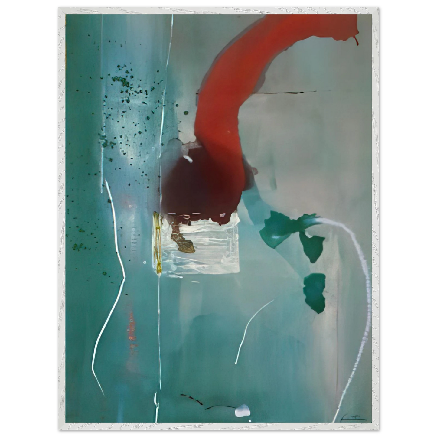 Helen Frankenthaler - Square One - 1985 Wall art - 45x60 cm / 18x24 Inches - Fine Art Poster - -