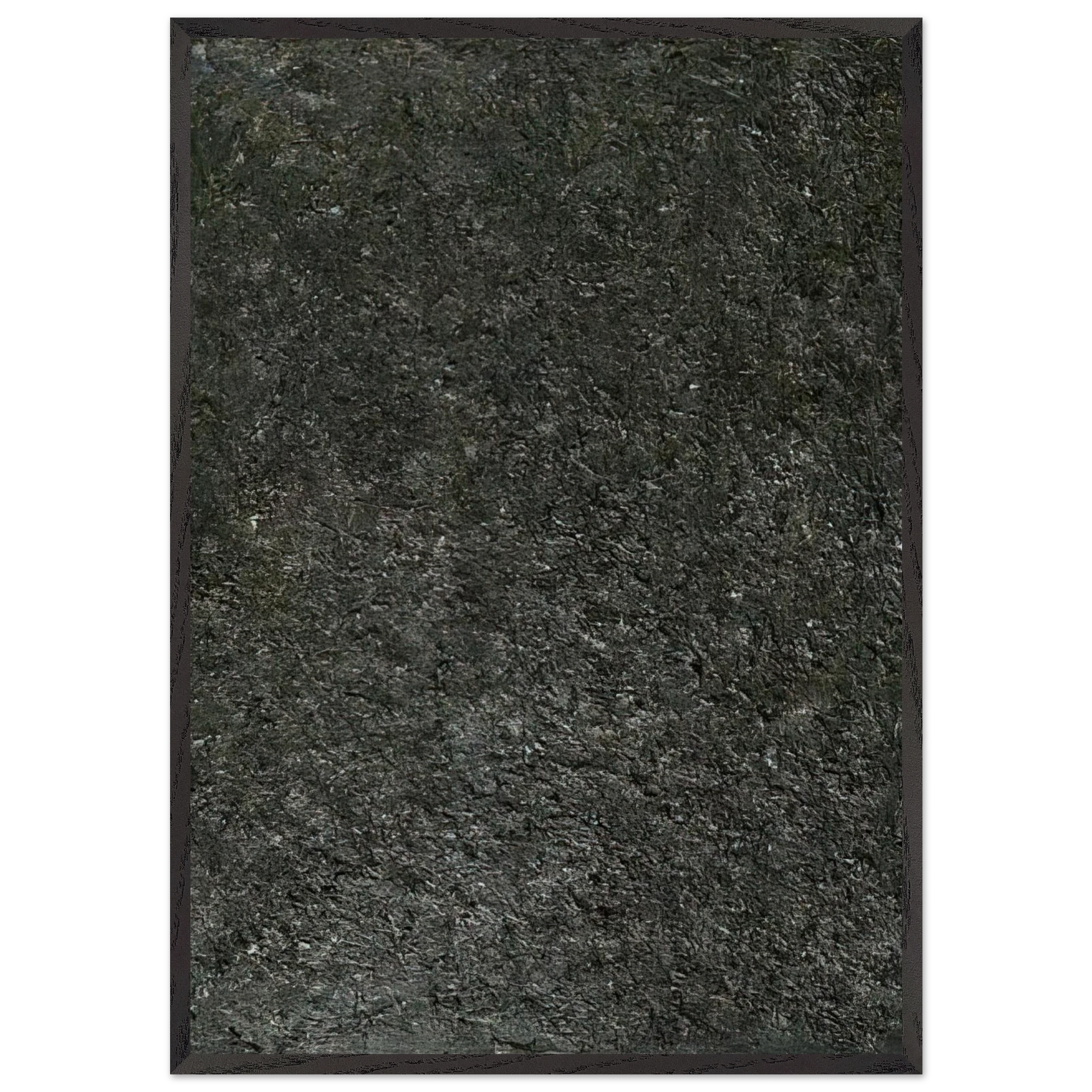 DARK FOREST 1975 - Milton Resnick Framed Art Print – Black Wooden Frame - Default Title - -Framed Art Print