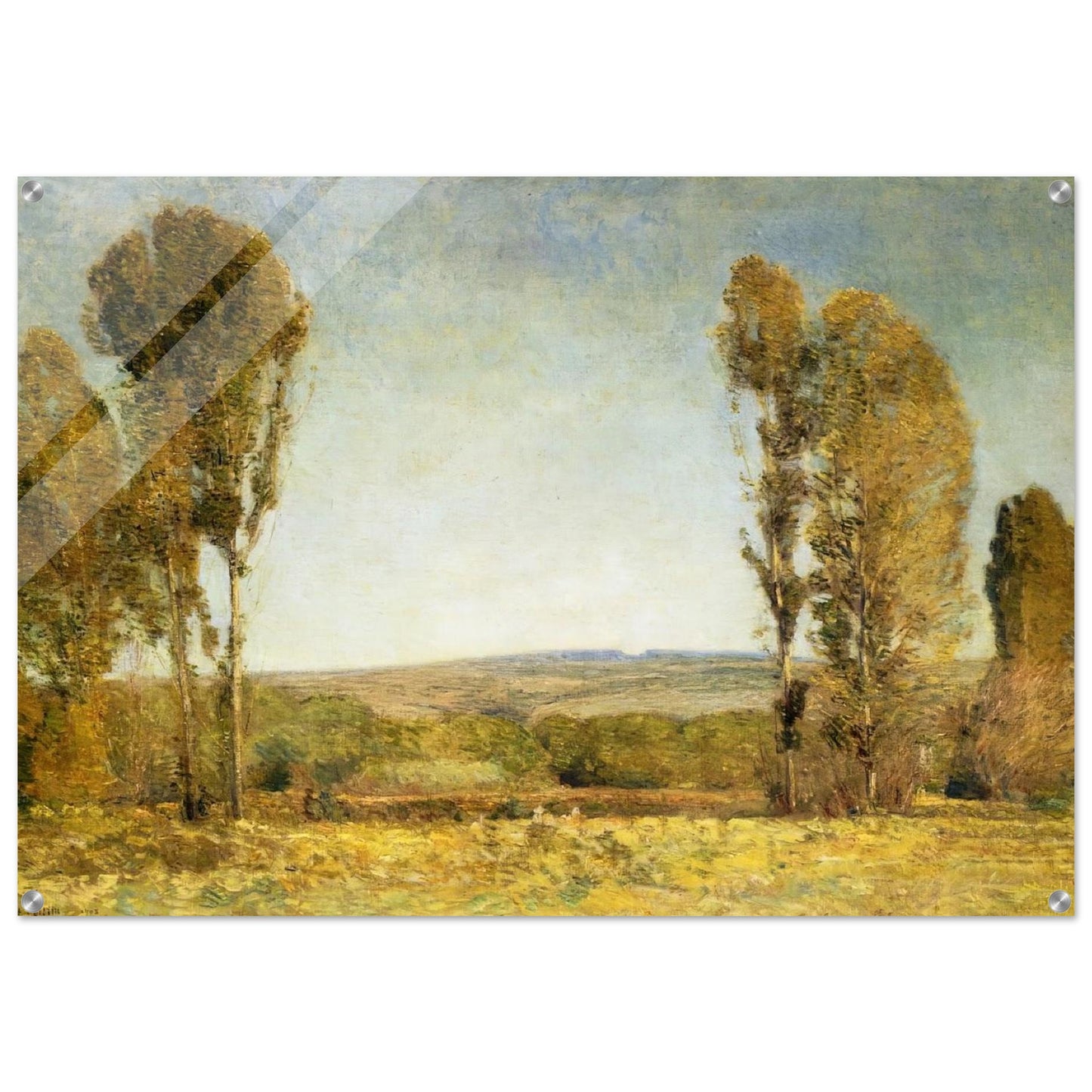 Golden Afternoon - Childe Hassam Acrylic Print - 70x100 cm / 28x40″ inches