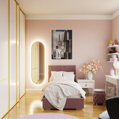 Architettura 1 - Art Informel - Bice Lazzari Brushed Aluminum Print - 70x100 cm / 28x40 inches | Bice Lazzari Aluminum Print | Bice Lazzari Prints