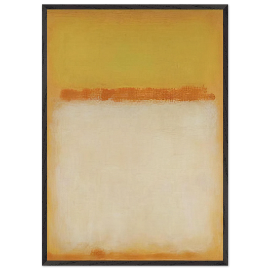 Untitled - 1955 N1 - Mark Rothko Framed Art Print – Black Wooden Frame - Default Title - -Framed Art Print