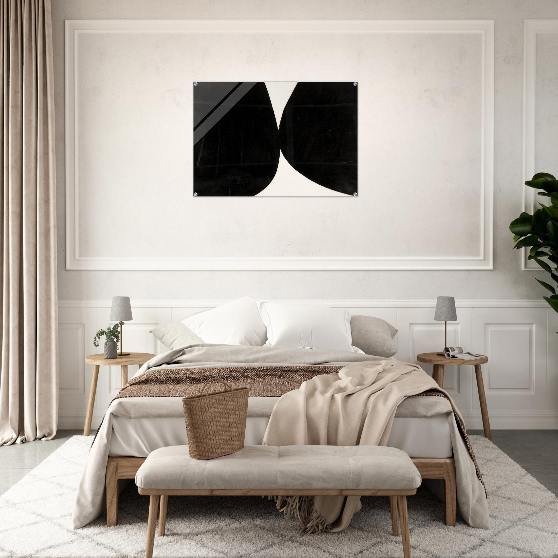 Study for Rebound - Ellsworth Kelly Acrylic Print - 70x100 cm / 28x40″ inches | Ellsworth Kelly Wall Art | Ellsworth Kelly Prints