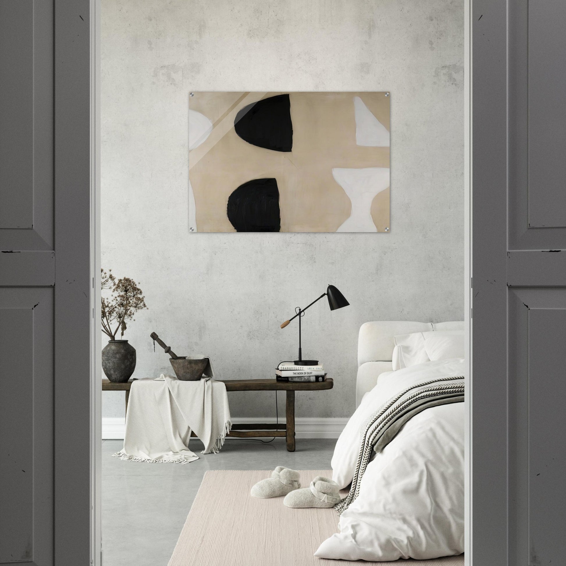 Angle - 1963 - William Scott Acrylic Print - 70x100 cm / 28x40″ inches | William Scott Wall Art | William Scott Prints