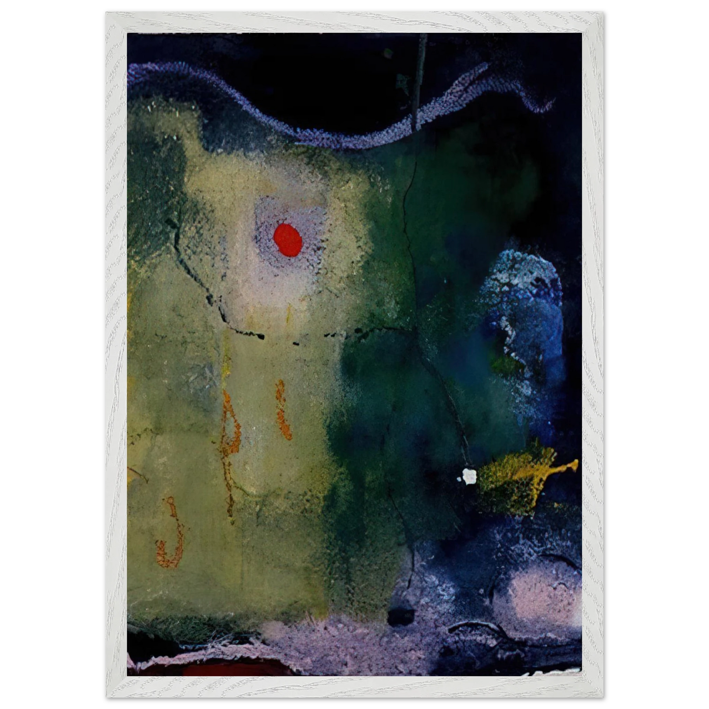 Helen Frankenthaler - The Other Side of the Moon - 1995 Wall art - A1 (59.4 x 84.1  cm) - Fine Art Poster - -