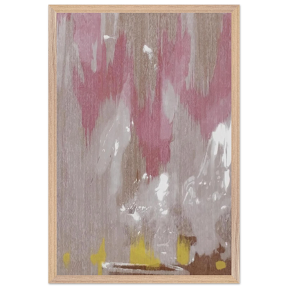 Helen Frankenthaler - Tales of Genji IV - 1998 Wall art - 50x70 cm / 20x28 inches - Premium Wooden Framed Poster With Fine Art Paper-canvas - Wood frame