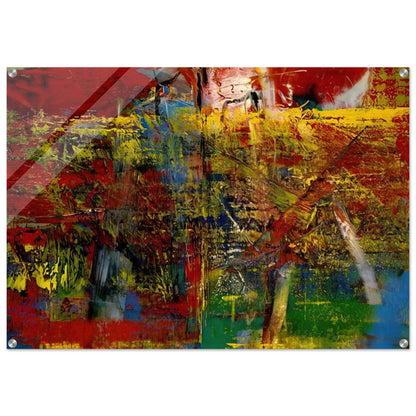 MEDIATION - Gerhard Richter Acrylic Print - 70x100 cm / 28x40″ inches | Gerhard Richter Wall Art | Gerhard Richter Prints