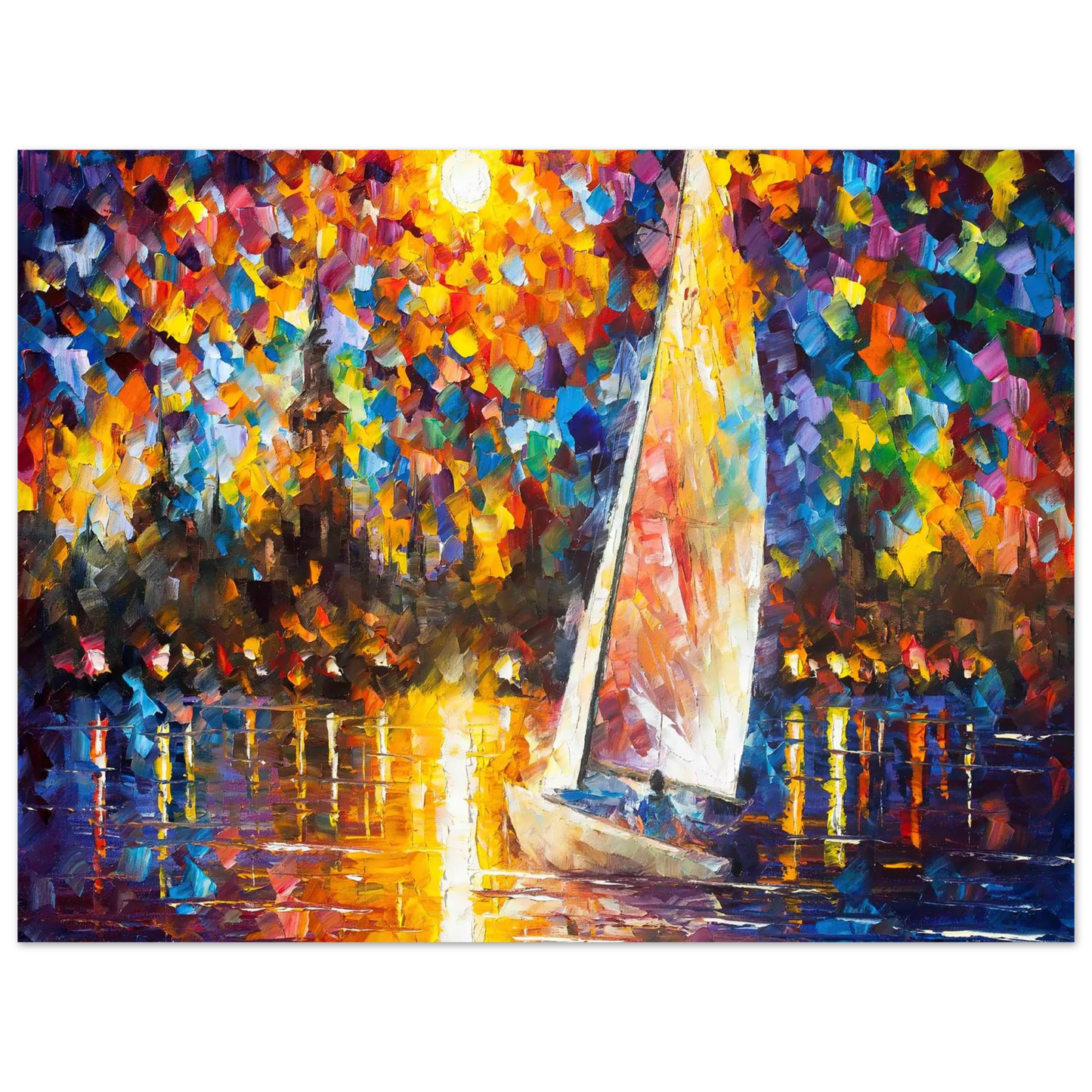 Leonid Afremov - Leonid Afremov Fine Art Poster - 13x18 cm / 5x7 inches