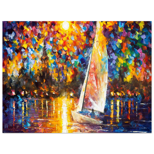 Leonid Afremov - Leonid Afremov Fine Art Poster - 13x18 cm / 5x7 inches