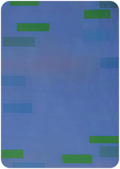Abstract Painting, Blue - 1952 By Ad Reinhardt Pack of 10 Post Cards | Ad Reinhardt Post Cards | A6 (10.5 x 14.8 cm) - 4.1 x 5.8 inches