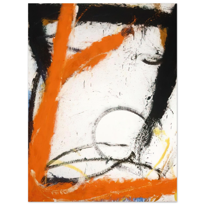 Norman Bluhm - Waterloo - 1965  75x100 cm / 30x40inches Fine Art Poster