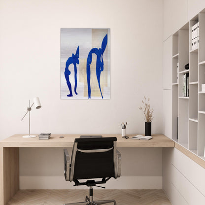 BLUE NUDES - Henri Matisse Brushed Aluminum Print - 70x100 cm / 28x40 inches | Henri Matisse Aluminum Print | Henri Matisse Prints