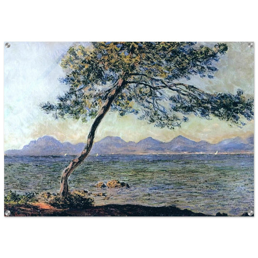 At Cap d'Antibes - claude monet Acrylic Print - 70x100 cm / 28x40″ inches