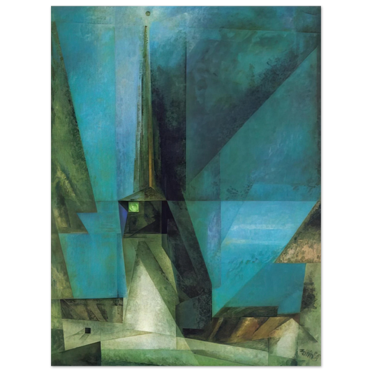 Lyonel Feininger - GELMERODA XIII 1936 Fine Art Poster - Default Title