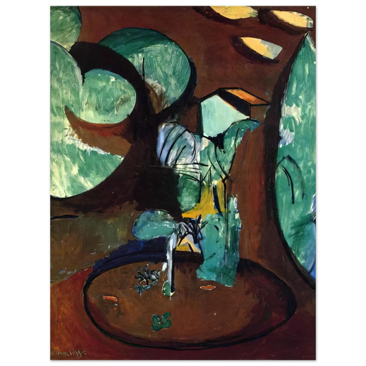 Henri Matisse - GARDEN AT ISSY Fine Art Poster - Default Title