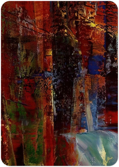 DARK By Gerhard Richter Pack of 10 Post Cards | Gerhard Richter Post Cards | A6 (10.5 x 14.8 cm) - 4.1 x 5.8 inches