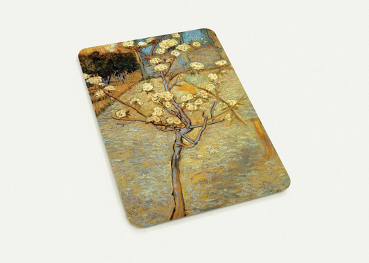 Pear Tree in Blossom By Vincent van Gogh Pack of 10 Post Cards | Vincent van Gogh Post Cards | A6 (10.5 x 14.8 cm) - 4.1 x 5.8 inches