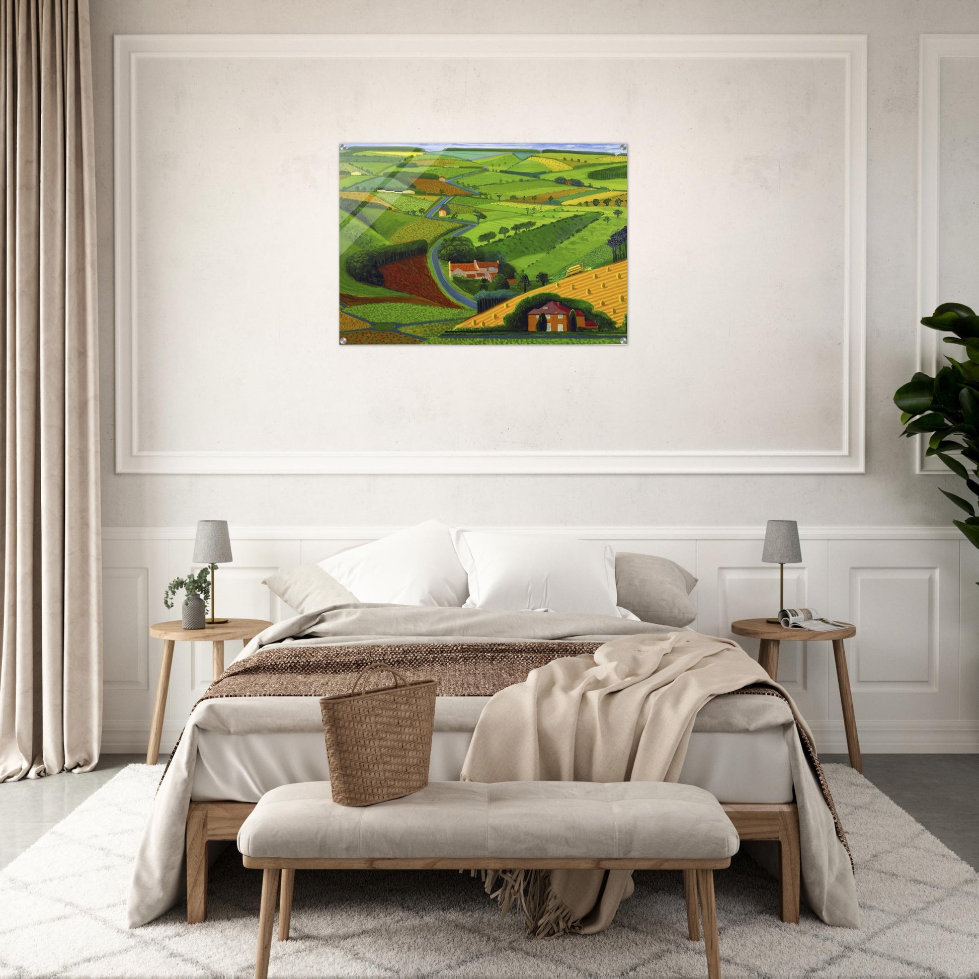 David Hockney - David Hockney Acrylic Print - 70x100 cm / 28x40″ inches | David Hockney Wall Art | David Hockney Prints