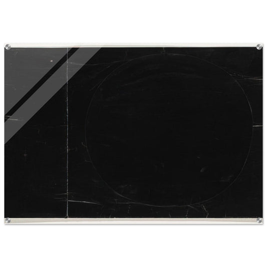Black on Black - Ellsworth Kelly Acrylic Print - 70x100 cm / 28x40″ inches