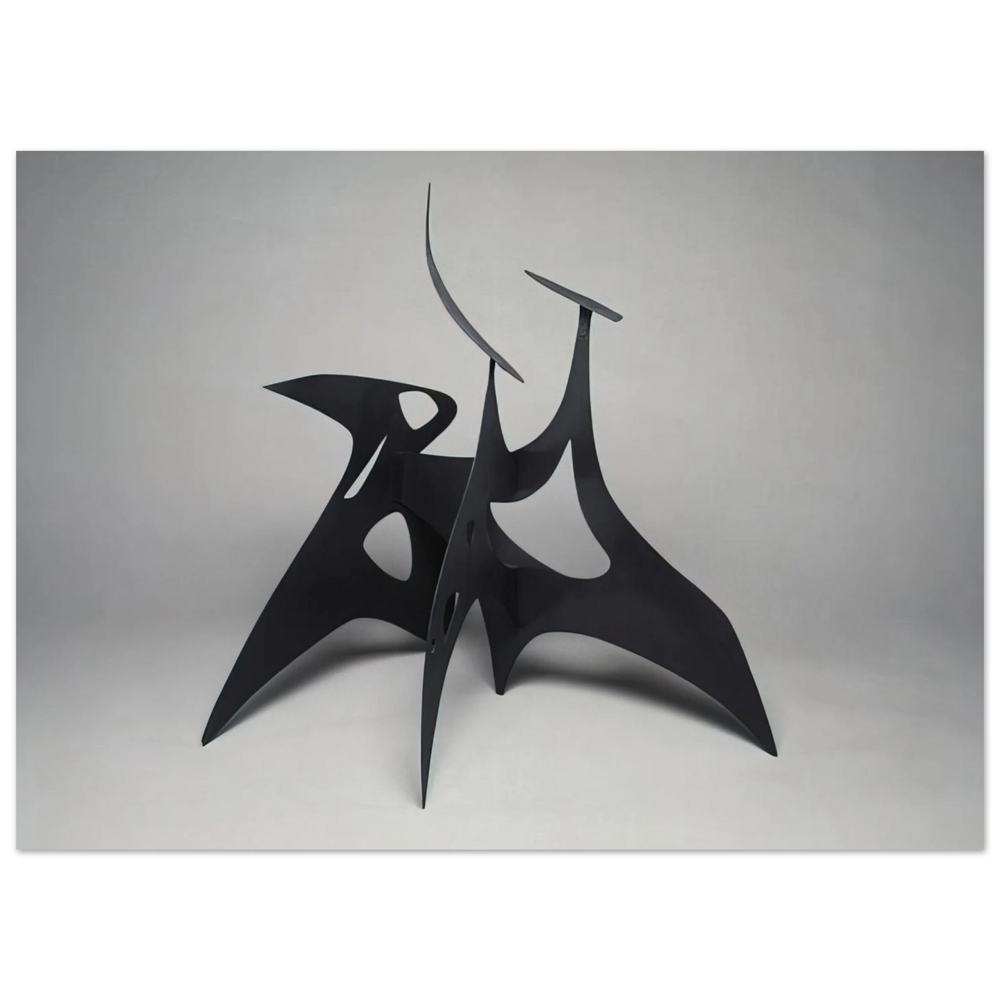 Alexander Calder - MUCH PIERCED 1947 Fine Art Poster - 40x60 cm / 16x24 inches