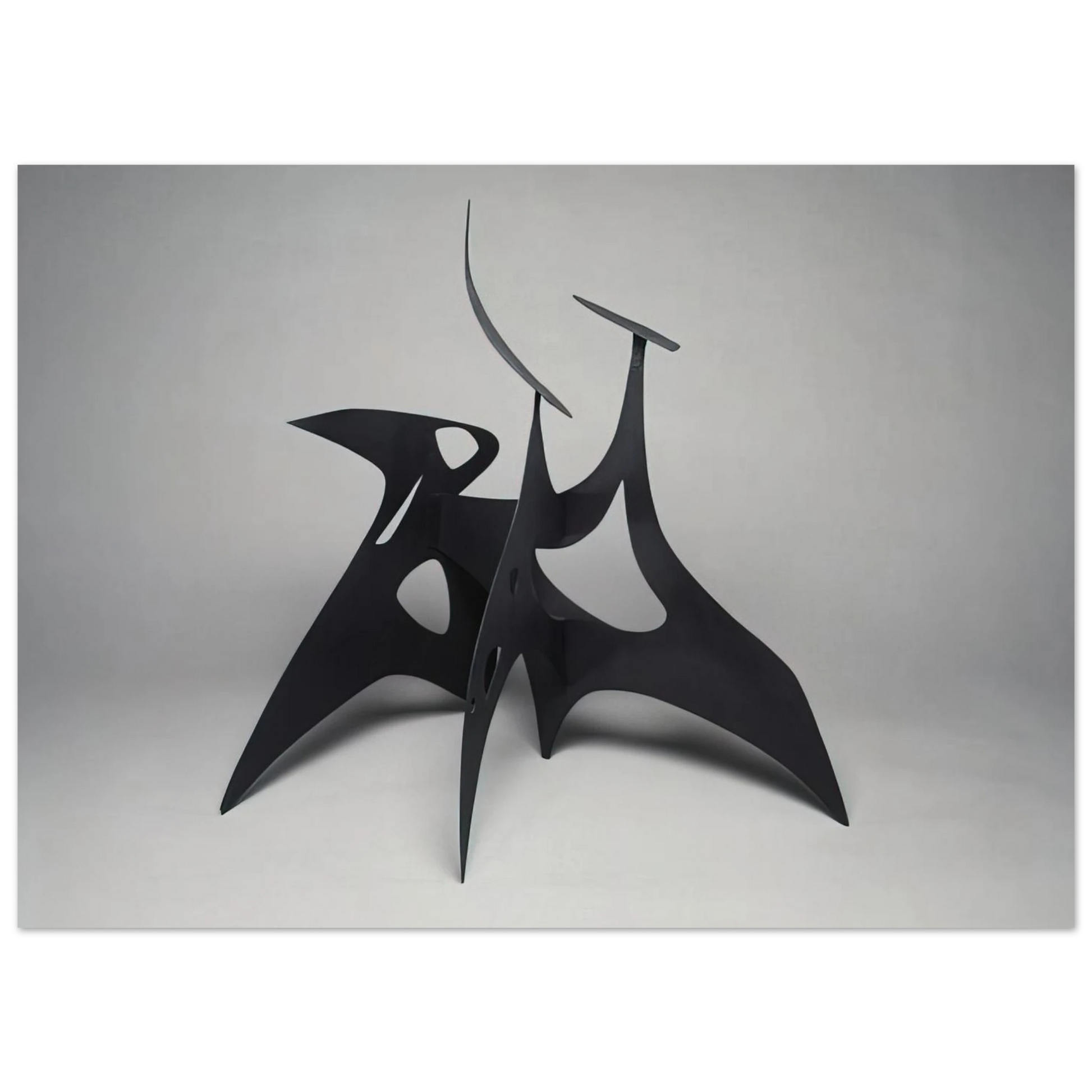 Alexander Calder - MUCH PIERCED 1947 Fine Art Poster - 40x60 cm / 16x24 inches