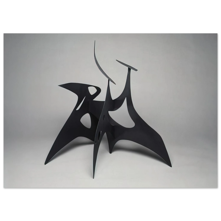 Alexander Calder - MUCH PIERCED 1947 Fine Art Poster
