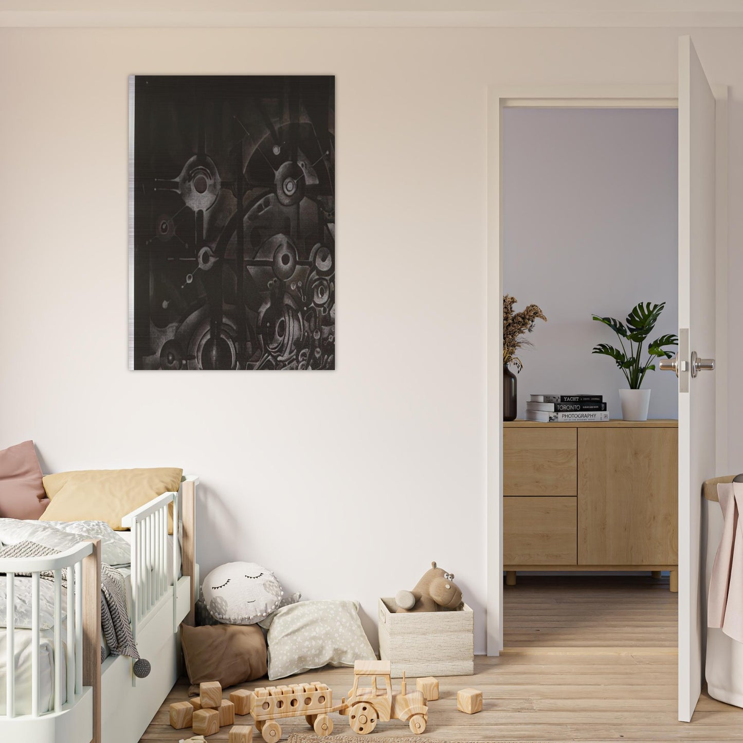 UNTITLED 1998 - Lee Bontecou Brushed Aluminum Print - 70x100 cm / 28x40 inches | Lee Bontecou Aluminum Print | Lee Bontecou Prints